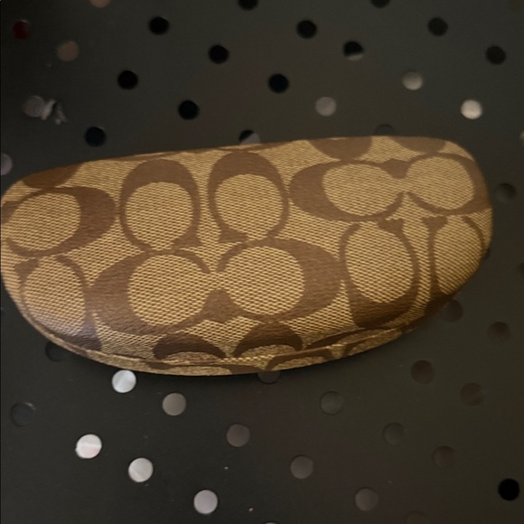 Coach Tan Sunglasses with Case - Picture 3 of 5